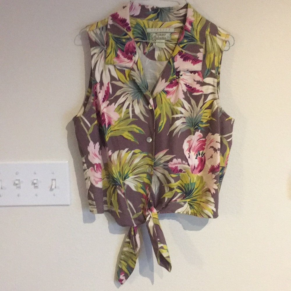 Floral Tommy Bahama button up